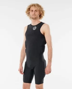 Springsuits Men Rip Curl Big Wave Short John Wetsuit - 1
