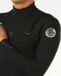 Springsuits Men Rip Curl Mens Dawn Patrol 2/2 Long Sleeve Chest Zip Springsuit - 5
