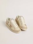 Stardan Women Stardan In Cream-Colored Suede And Leather With Swarovski And A Suede Star Golden Goose - 2