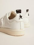 Starter Golden Goose Women Starter Sneakers In Total White Leather - 4