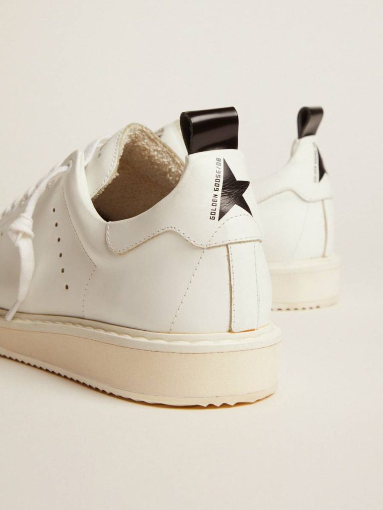 Starter Golden Goose Women Starter Sneakers In Total White Leather - 4