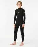 Steamers Kids Junior Dawn Patrol Back Zip 4/3 Fullsuit Wetsuit Rip Curl - 2