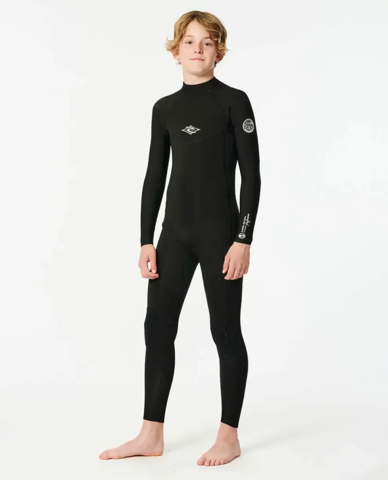 Steamers Kids Junior Dawn Patrol Back Zip 4/3 Fullsuit Wetsuit Rip Curl - 2