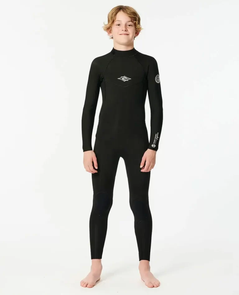 Steamers Kids Junior Dawn Patrol Back Zip 4/3 Fullsuit Wetsuit Rip Curl - 1