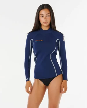 Stephanie Gilmore Dawn Patrol Long Sleeve 1.5Mm Wetsuit Jacket Jackets Vests & Bottoms Women Rip Curl - 1