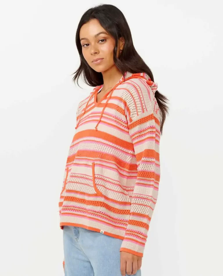 Sun To Sea Crochet Poncho Rip Curl Sweaters Women - 3