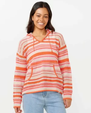 Sun To Sea Crochet Poncho Rip Curl Sweaters Women - 1