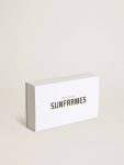 Sunglasses Panthos Model With White Frame And Gold Details Women Golden Goose White Sunglasses - 5