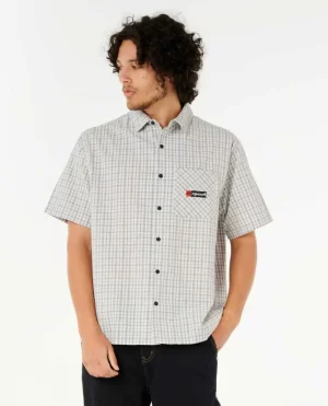 Super Computer Short Sleeve Shirt Rip Curl Shirts & Flannels Men - 1