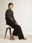 Super-Star Sabot Golden Goose Super-Star Sabots In Glitter With Brown Star And Shearling Lining Women - 2