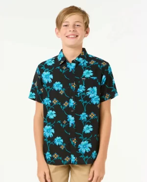 Surf Revival Short Sleeve Shirt Rip Curl Tops & Tees Kids - 1