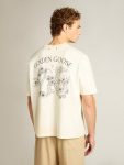 T-Shirts & Tops Aged White Women Aged White Cny T-Shirt Golden Goose - 4