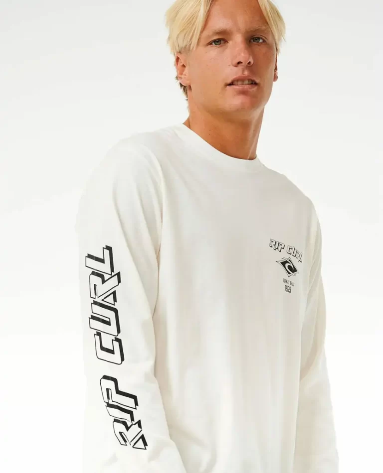 Tees & Tanks Fade Out Icon Long Sleeve Tee Rip Curl Men - 1