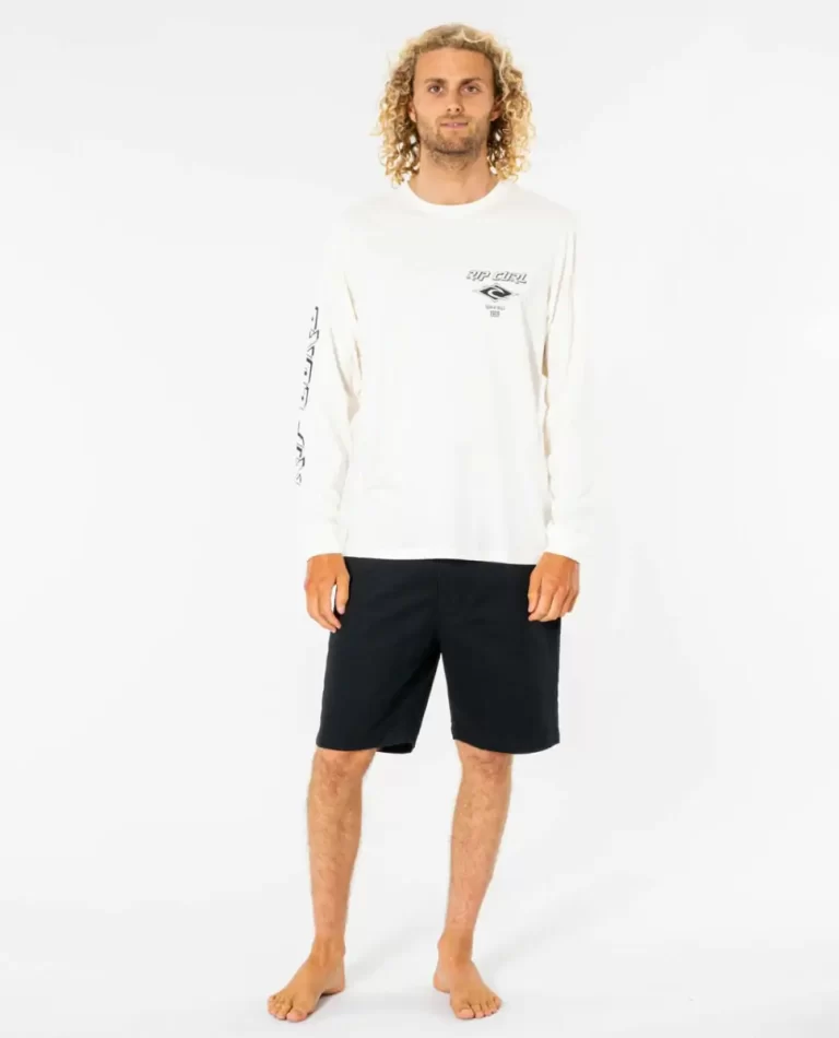 Tees & Tanks Fade Out Icon Long Sleeve Tee Rip Curl Men - 5