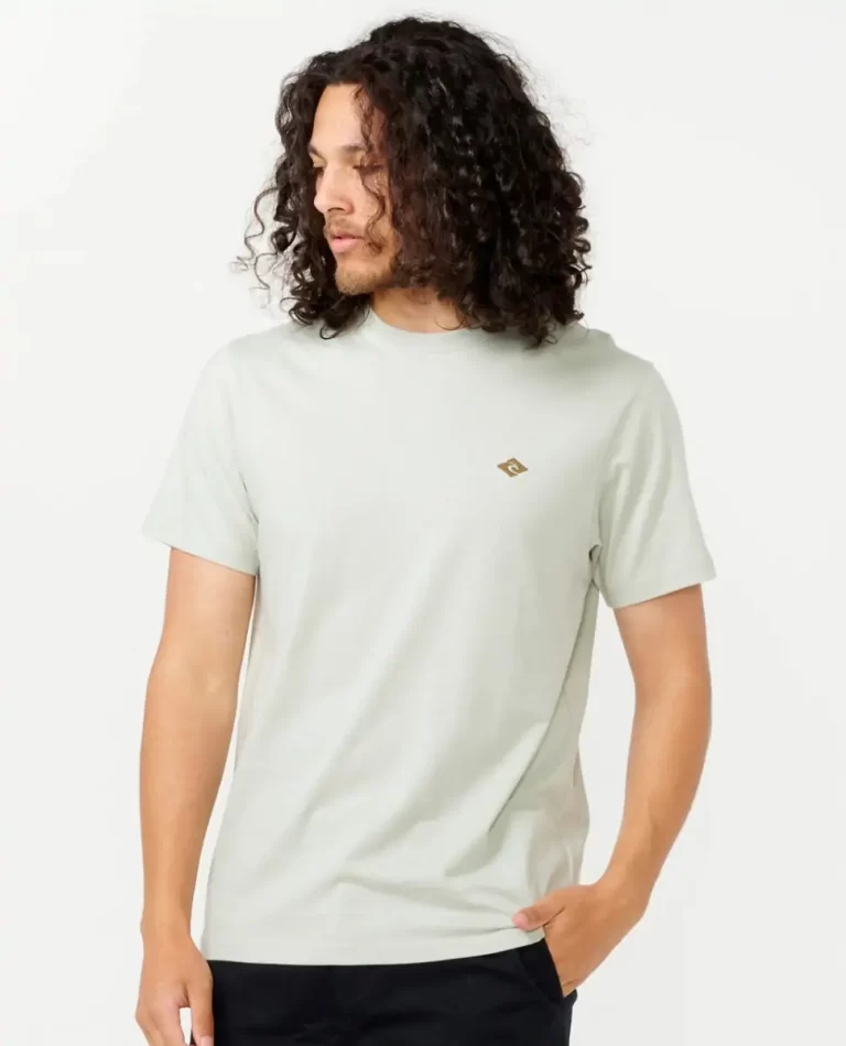 Tees & Tanks Men Rip Curl Brand Icon Embroidery Tee - 2