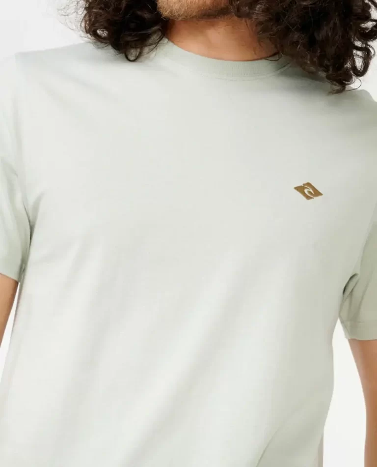 Tees & Tanks Men Rip Curl Brand Icon Embroidery Tee - 5