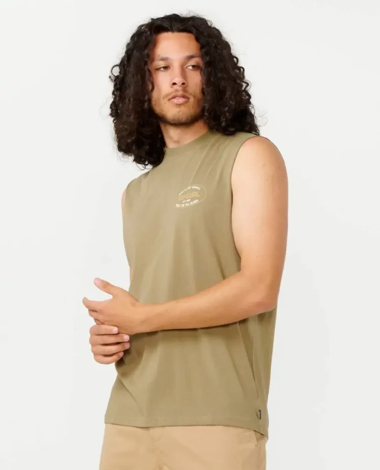 Tees & Tanks Rip Curl Hallmark Muscle Men - 2