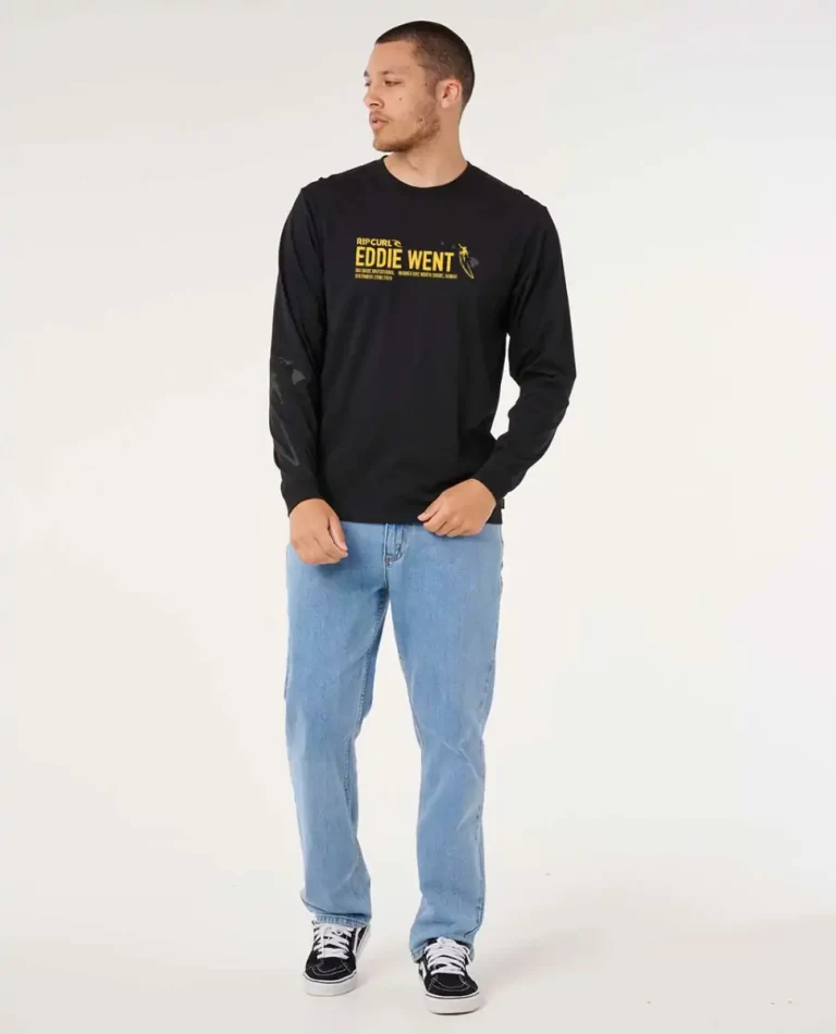 Tees & Tanks Rip Curl Men Eddie Went Photo Long Sleeve T - 4