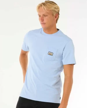 Tees & Tanks Rip Curl Men Surf Paradise Badge Tee Update - 1