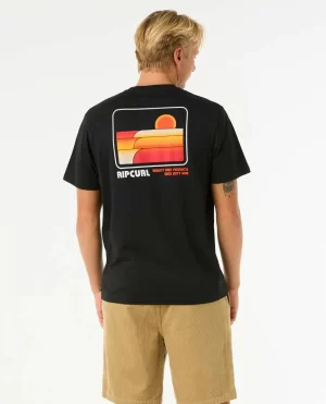 Tees & Tanks Surf Revival Stacked Tee Men Rip Curl - 1