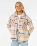 The Search Flannel Shirt Shirts & Tops Rip Curl Women - 2