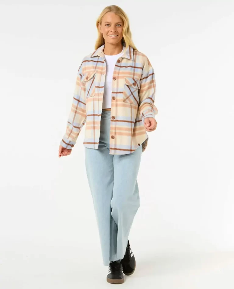 The Search Flannel Shirt Shirts & Tops Rip Curl Women - 4