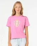 Tops & Tees Kids Rip Curl Island Surf Crop - 1