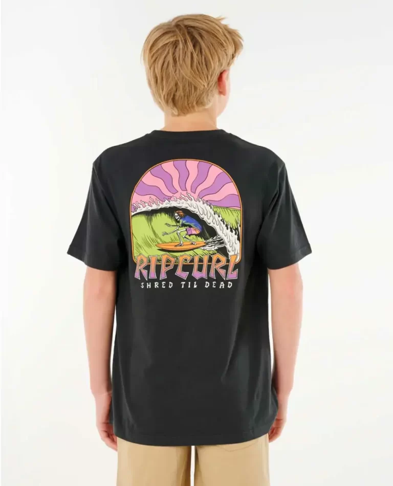 Tops & Tees Kids Rip Curl Shred Til Tee - 5