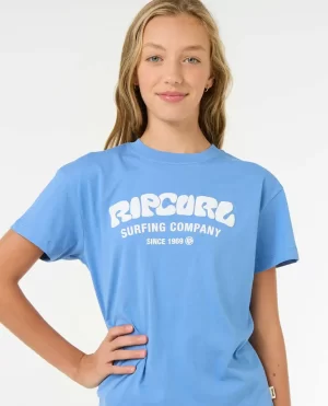 Tops & Tees Rip Curl Kids Surf Puff Relaxed Tee - 1