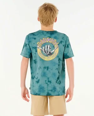 Tops & Tees Shred Shaka Tee Kids Rip Curl - 1