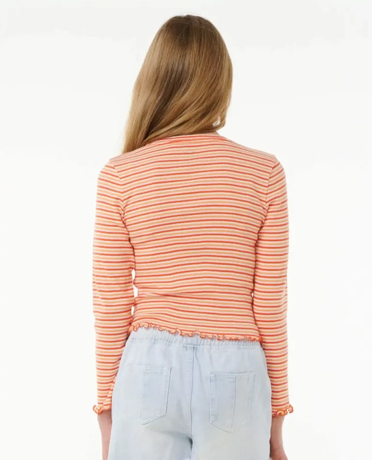 Tops & Tees Summer Solsice Long Sleeve Rib Kids Rip Curl - 3