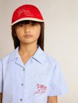 Topwear Selection (4-12 Years) Kids Girls' Cropped Shirt In Striped Light Blue Cotton Light Blue Golden Goose - 5