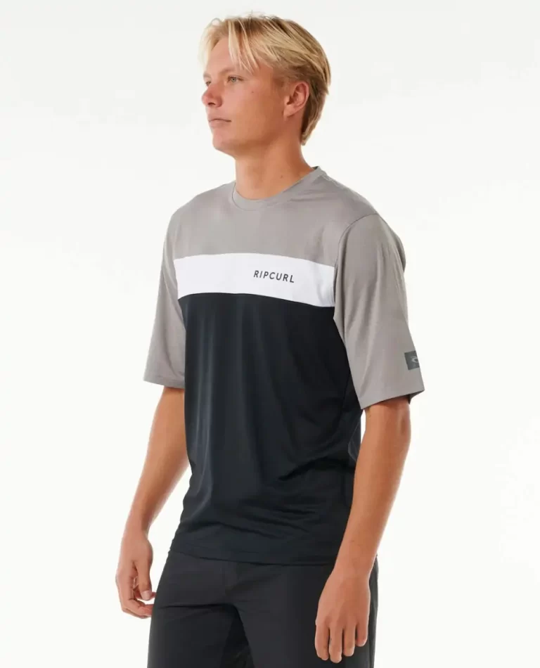 Undertow Short Sleeve Uv Tee Rash Guard Men Rip Curl Rash Guards - 2