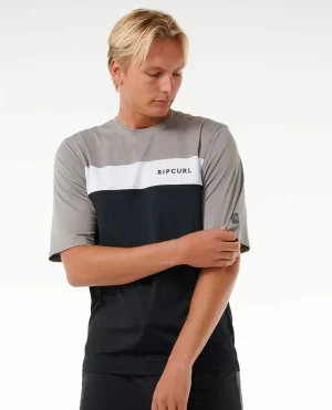 Undertow Short Sleeve Uv Tee Rash Guard Men Rip Curl Rash Guards - 1
