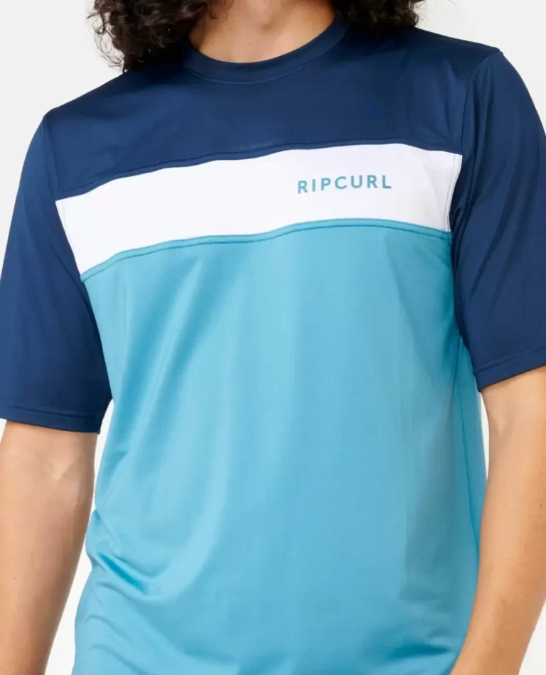 Undertow Short Sleeve Uv Tee Rash Guard Rip Curl Rash Guards Men - 5