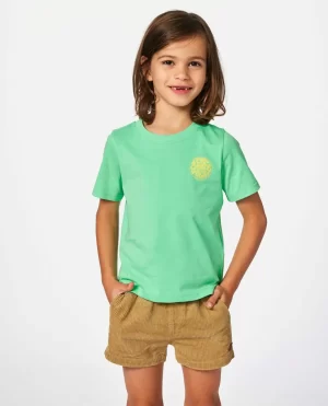 Wetsuit Icon Tee Rip Curl Tops & Tees Kids - 1