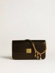 Women Bag Accessories Gold Golden Goose Key-Shaped Charm In Gold-Colored Brass With Crystals - 4