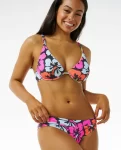 Women Bikini Bottoms Rip Curl Hibiscus Heat Full Coverage Bikini Bottom - 1