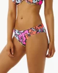 Women Bikini Bottoms Rip Curl Hibiscus Heat Full Coverage Bikini Bottom - 2