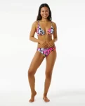 Women Bikini Bottoms Rip Curl Hibiscus Heat Full Coverage Bikini Bottom - 4