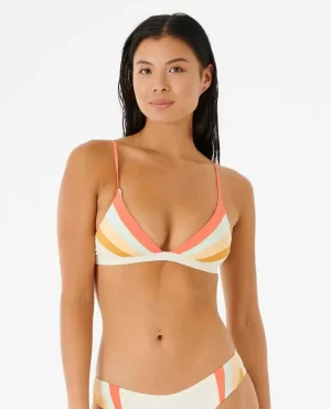 Women Bikini Tops Day Break Multi Fixed Tri Bikini Top Rip Curl - 1