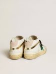 Women Bio-Based Mid Star With Green Suede Star And Pink Suede Heel Tab Mid Star Golden Goose - 4
