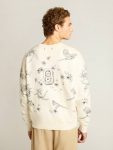 Women Golden Goose Aged White Cny Sweatshirt Aged White Sweatshirts - 4