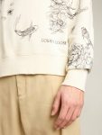 Women Golden Goose Aged White Cny Sweatshirt Aged White Sweatshirts - 5