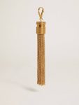Women Golden Goose Antique Gold Bag Accessories Tassel-Shaped Charm In Antique Gold-Colored Brass - 1