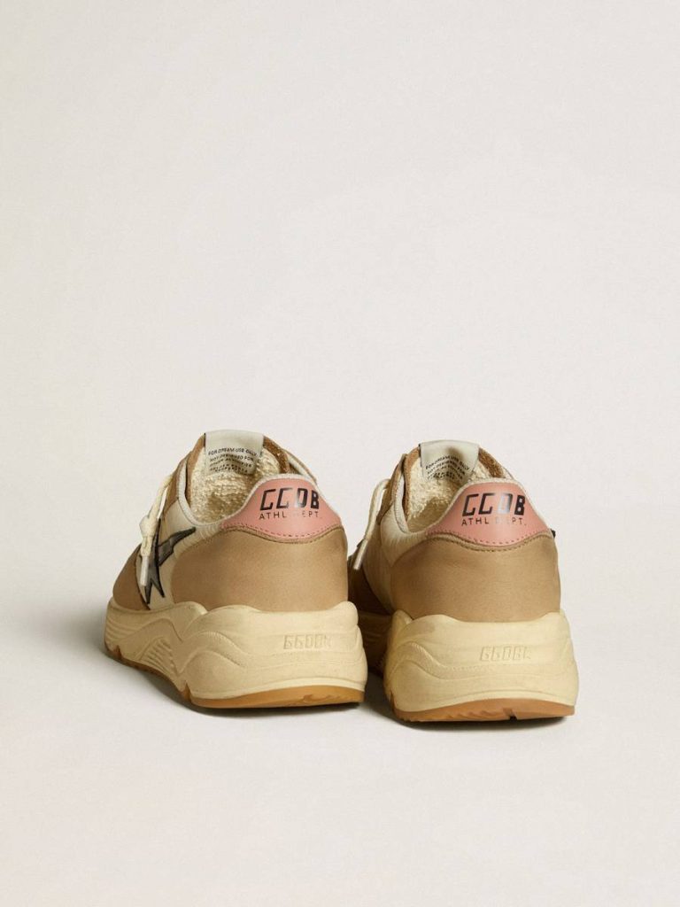 Women Golden Goose Running Sole Ltd In Nylon And Nubuck With Leather Star And Heel Tab Running Sole - 5