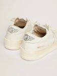 Women Golden Goose Stardan Women's Stardan In Total White Leather - 5