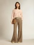 Women Heritage White Golden Goose Women’s Round-Neck Sweater In Wool With All-Over Toile De Jouy Pattern Knitwear - 3