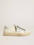 Women Hi Star Ltd In Leather With Light Blue Leather Star And Heel Tab White Hi Star Golden Goose - 1