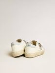 Women Hi Star Ltd In Leather With Light Blue Leather Star And Heel Tab White Hi Star Golden Goose - 4